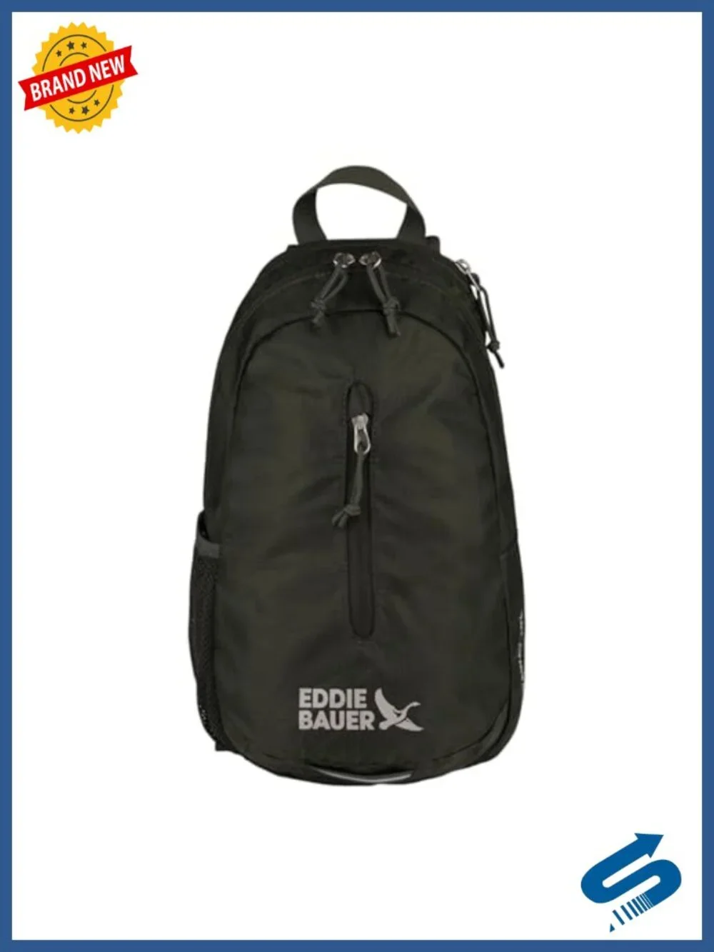 Lightweight Packable Sling Bag - Ripstop Nylon, Water Resistant, Travel